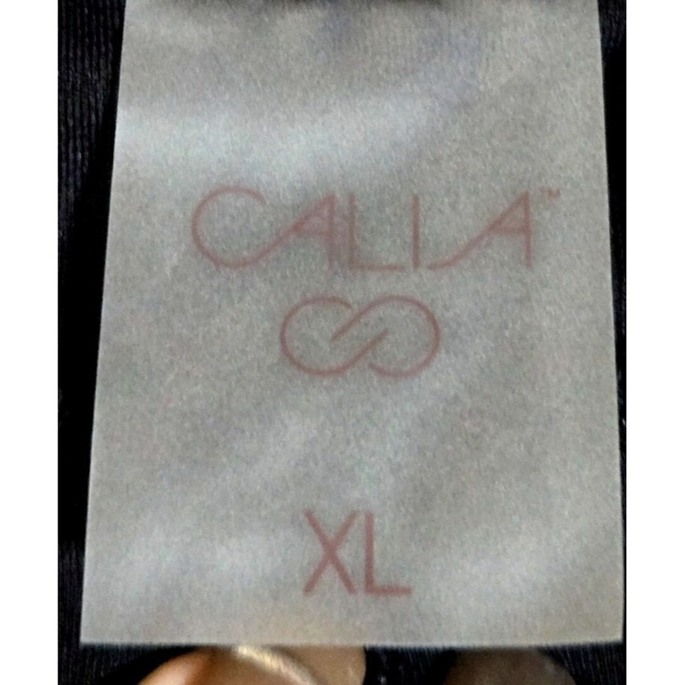 Calia Sculpt Stirrup Tight Women's XL Pure Black NWT - Picture 14 of 14